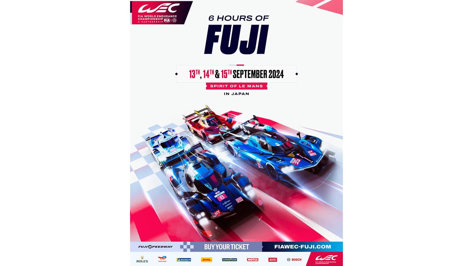 FIA 世界耐久選手権 第7戦@富士スピードウェイ 6時間耐久レース