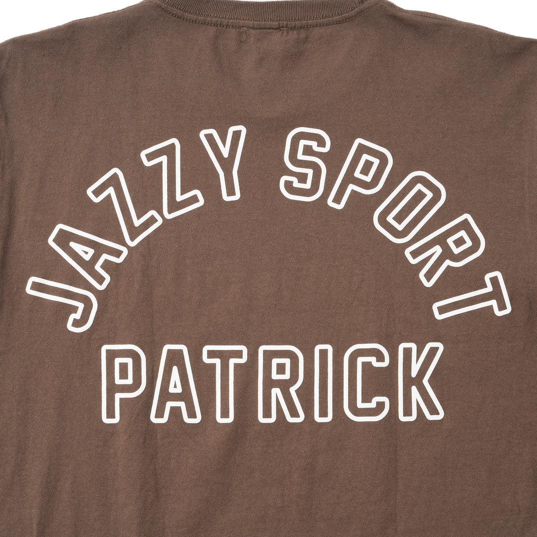 ジャジースポート|カレッジTシャツ(BRN)