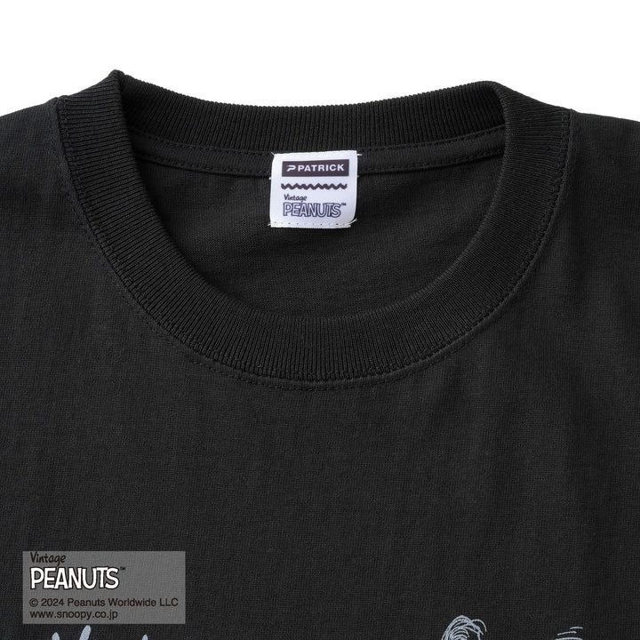 スヌーピー・ティーシャツ4|SNOOPY-T4(BLK)