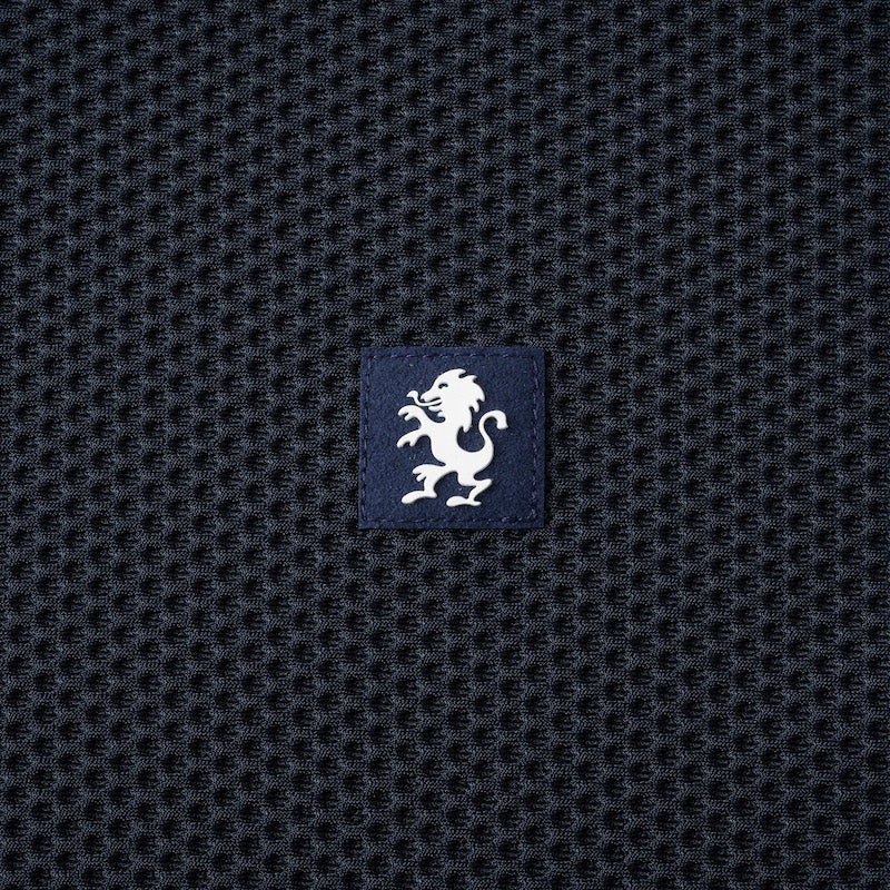 ゴルフ|M プラスリッチメッシュモックネック(NVY)