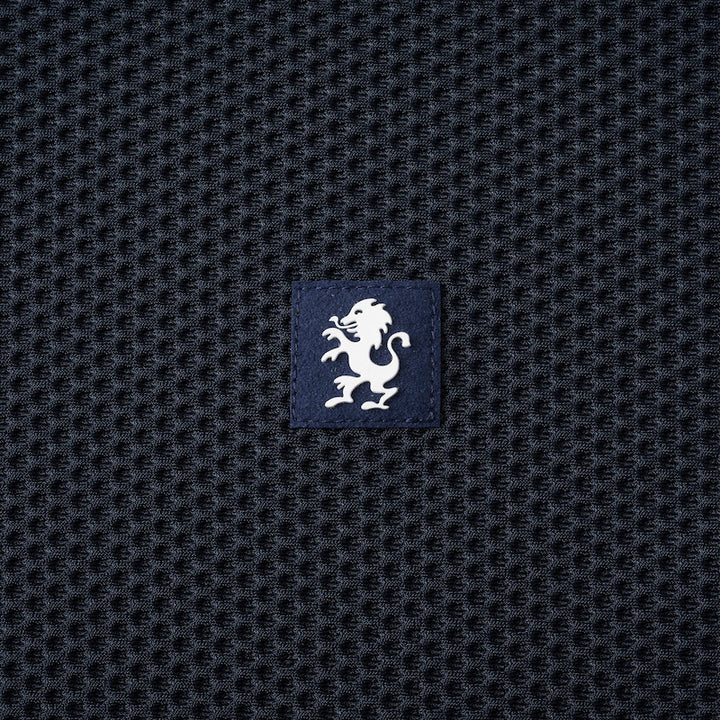 ゴルフ|M プラスリッチメッシュモックネック(NVY)