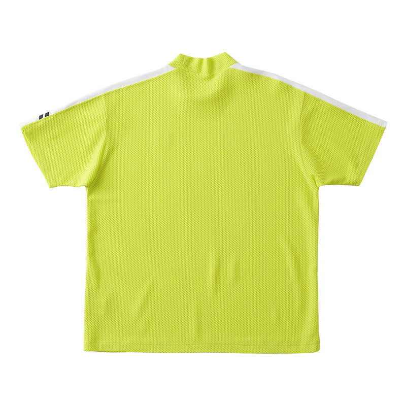 ゴルフ|メンズ|プラスリッチメッシュモックネック(YLW)