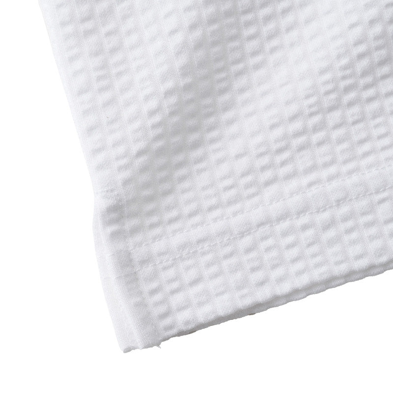 ゴルフ|メンズ|シアサッカーポロシャツ(WHT)