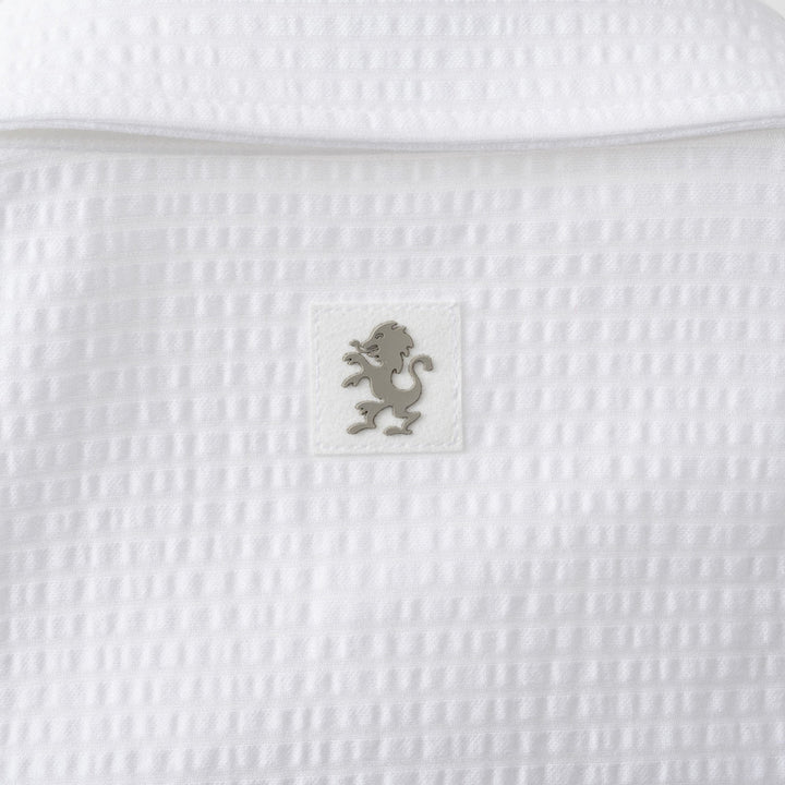 ゴルフ|メンズ|シアサッカーポロシャツ(WHT)