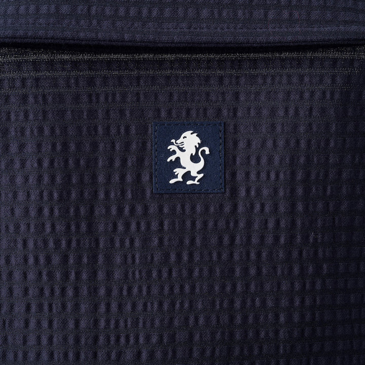 ゴルフ|メンズ|シアサッカーポロシャツ(NVY)