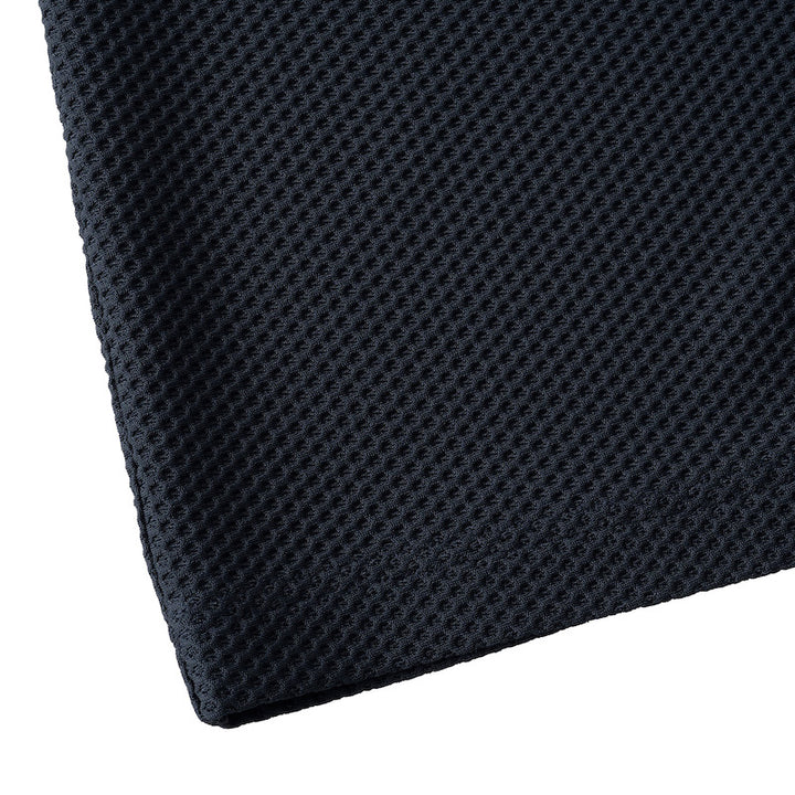 ゴルフ|L プラスリッチメッシュモックネック(NVY)