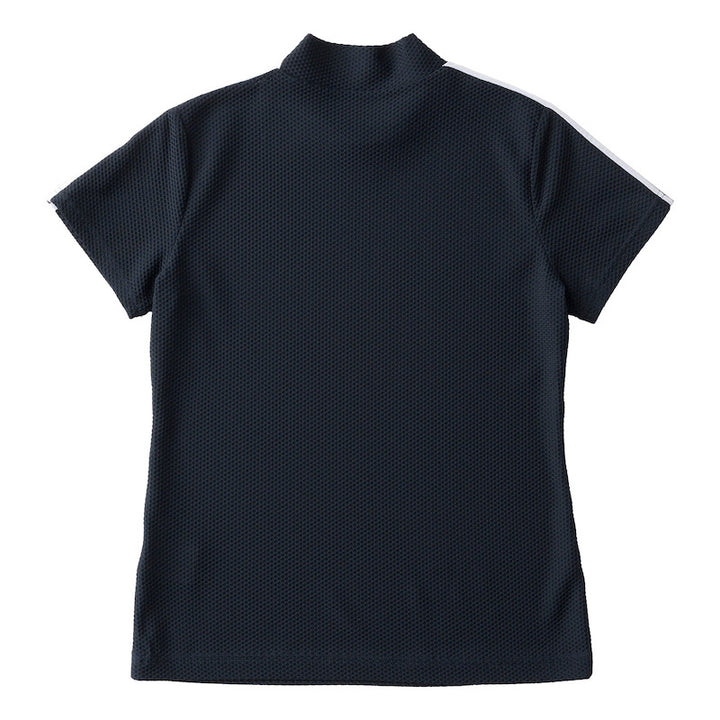 ゴルフ|L プラスリッチメッシュモックネック(NVY)