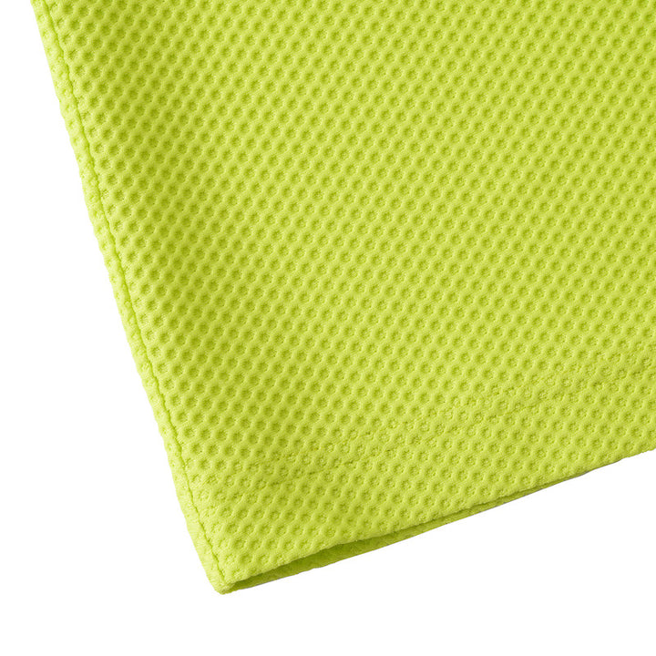 ゴルフ|レディース|プラスリッチメッシュモックネック(YLW)