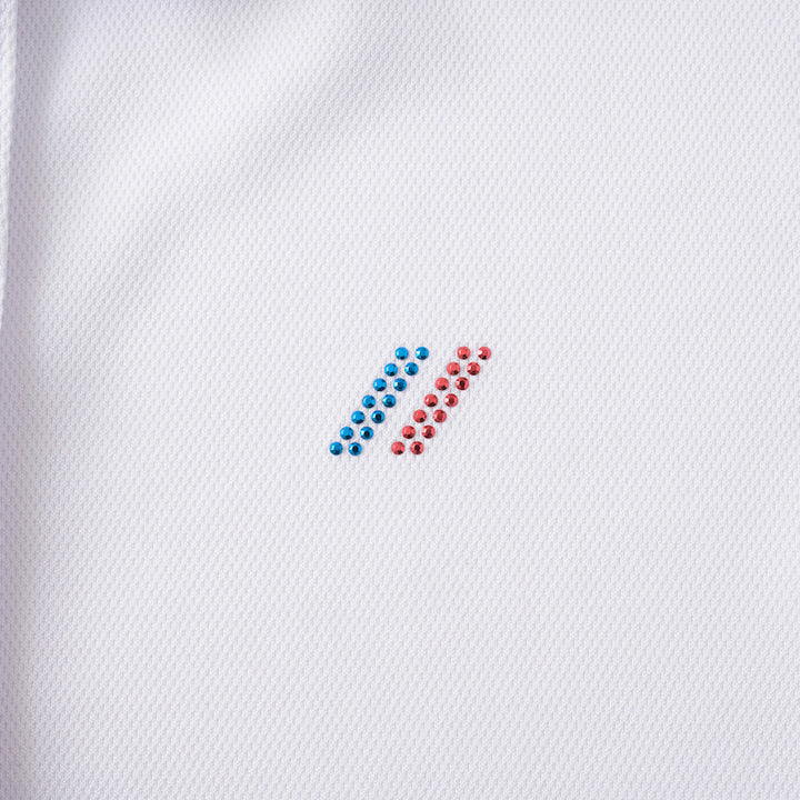 ゴルフ|レディース|クールマックスSBポロシャツ(WH/NV)