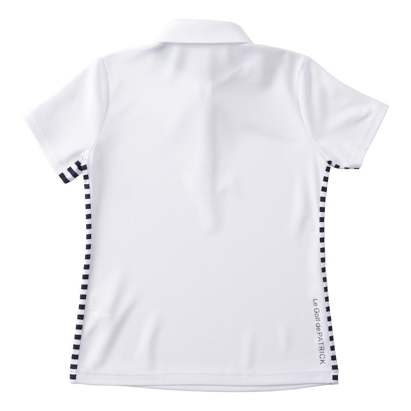 ゴルフ|レディース|クールマックスSBポロシャツ(WH/NV)