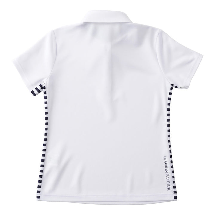 ゴルフ|レディース|クールマックスSBポロシャツ(WH/NV)