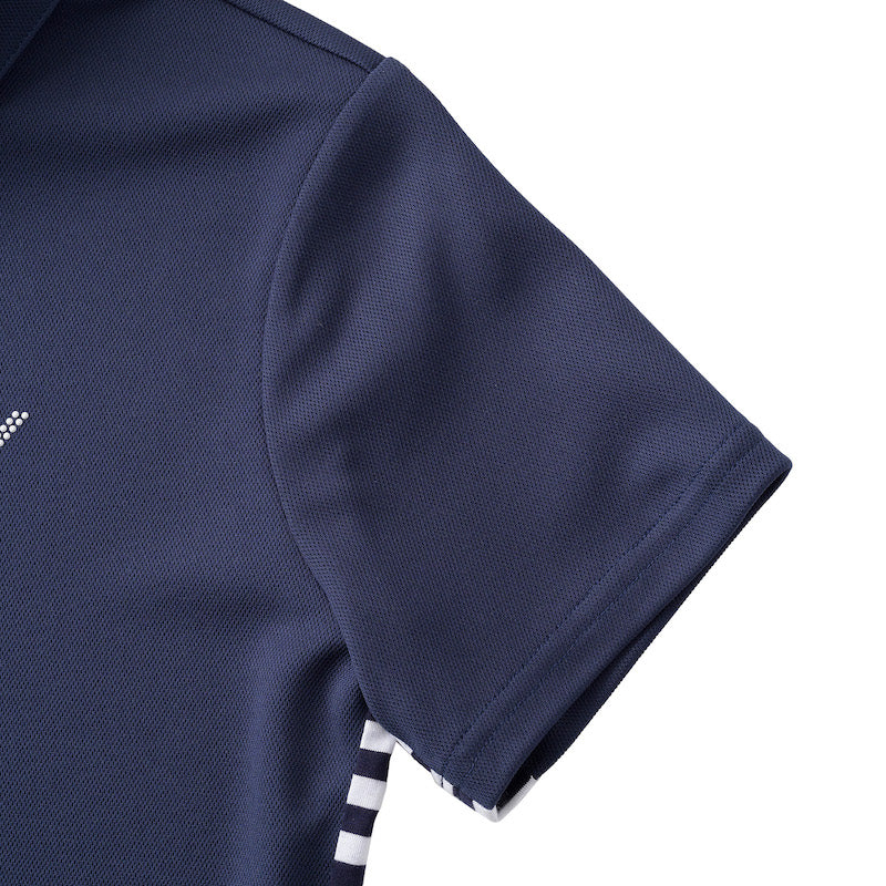 ゴルフ|レディース|クールマックスSBポロシャツ(NVY)