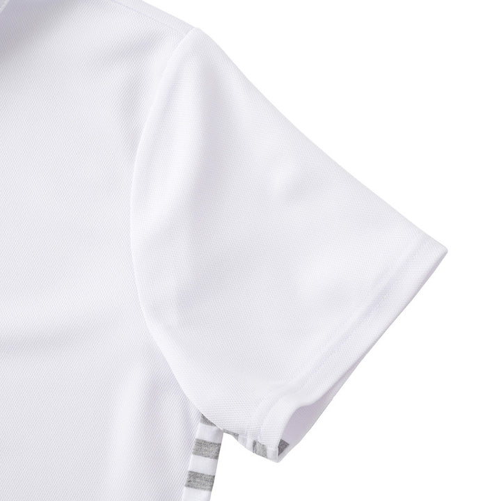 ゴルフ|レディース|クールマックスSBポロシャツ(WH/GY)