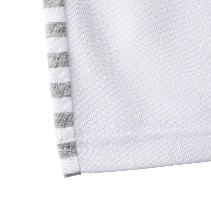 ゴルフ|レディース|クールマックスSBポロシャツ(WH/GY)