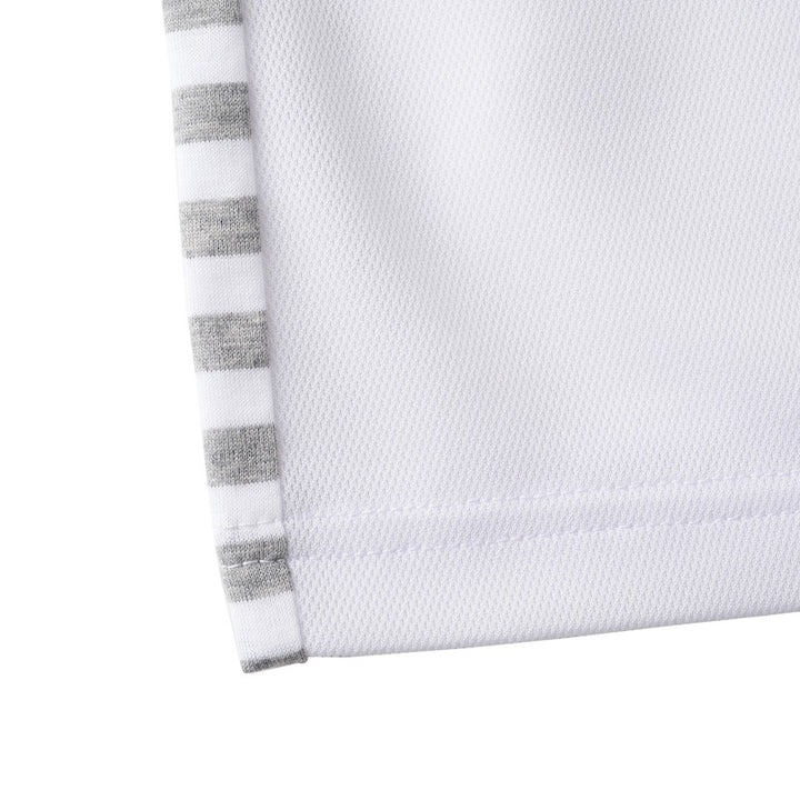 ゴルフ|レディース|クールマックスSBポロシャツ(WH/GY)