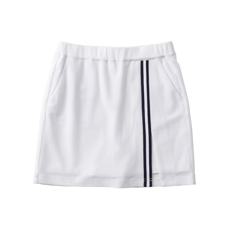 ゴルフ|レディース|プラスリッチメッシュスカート(WHT)
