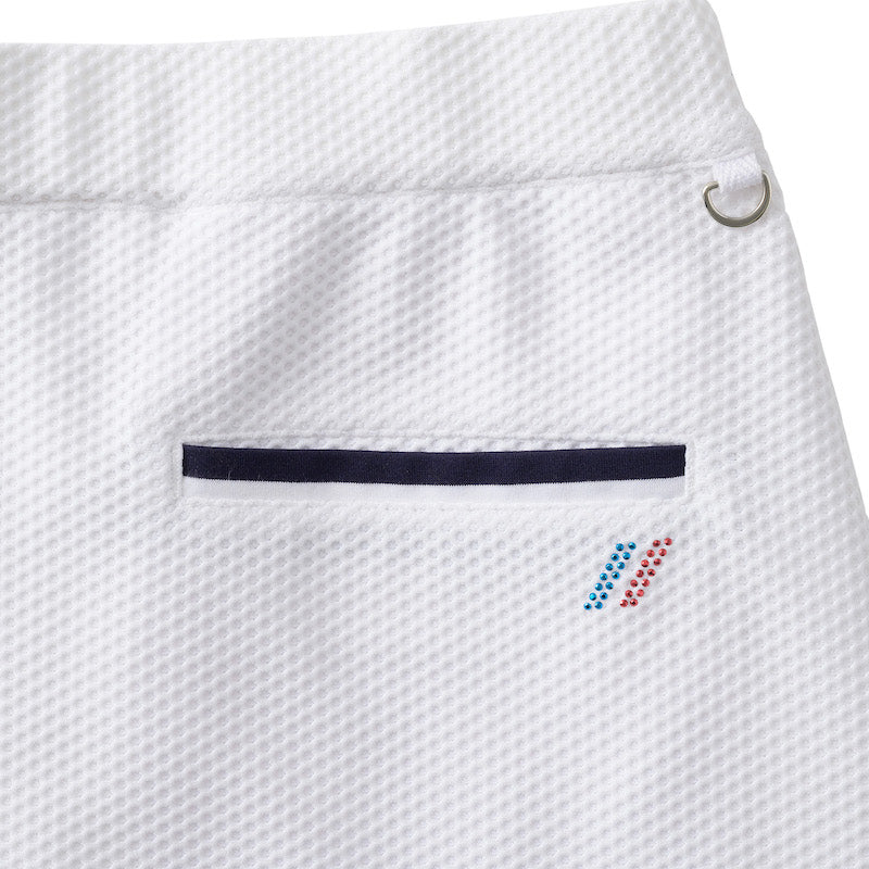 ゴルフ|レディース|プラスリッチメッシュスカート(WHT)