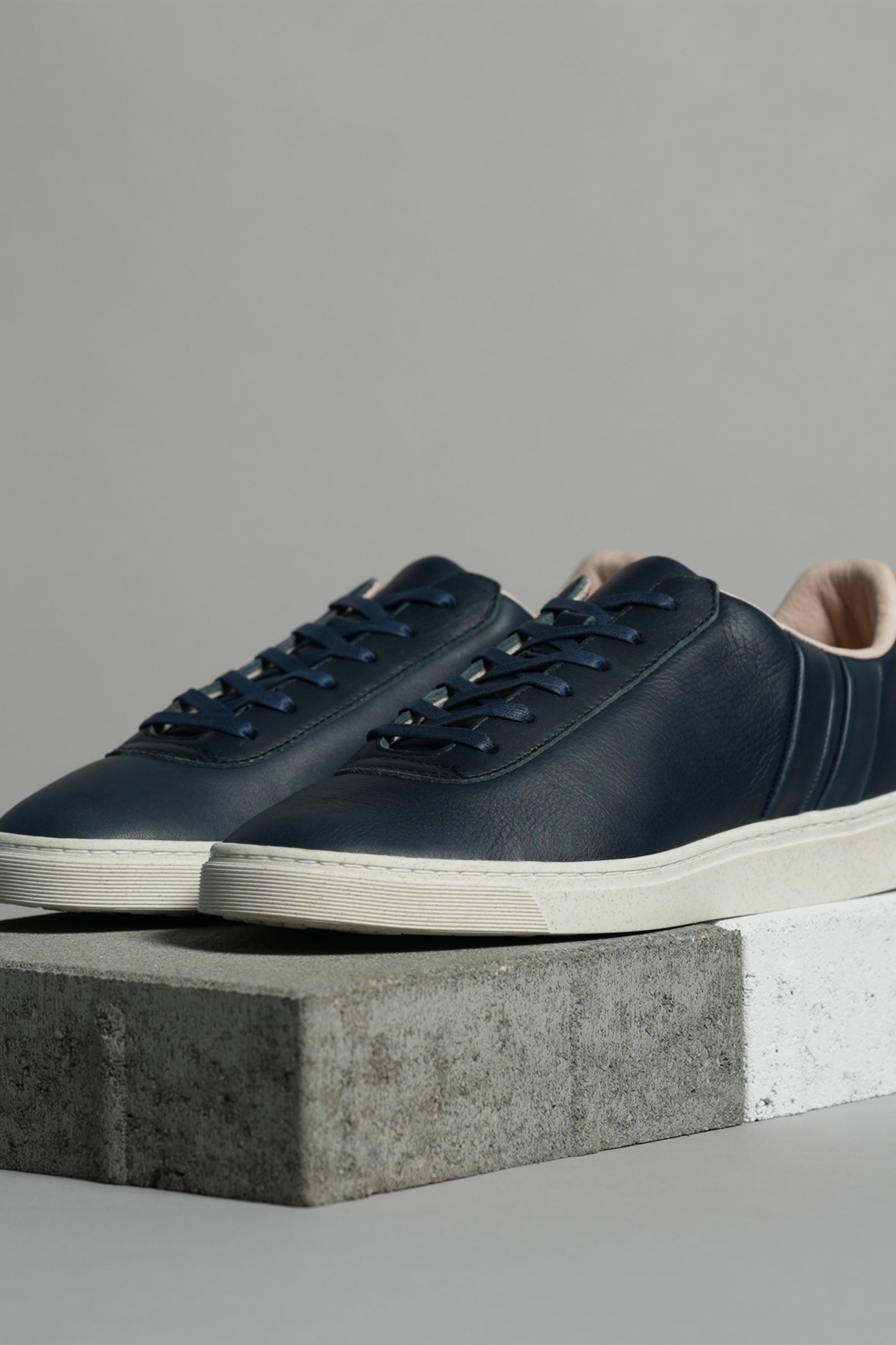 PATRICK スニーカー 42 ネイビー PATRICK パトリック スニーカー メンズ レザー マラレイン