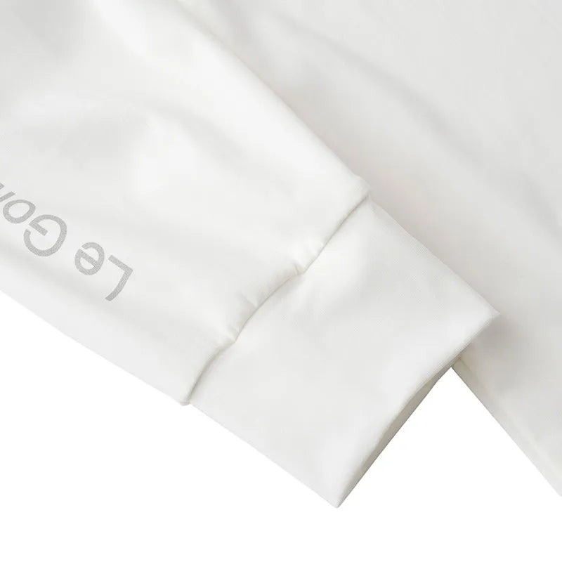 ゴルフ|メンズ|長袖ストレッチモックネック(WHT)