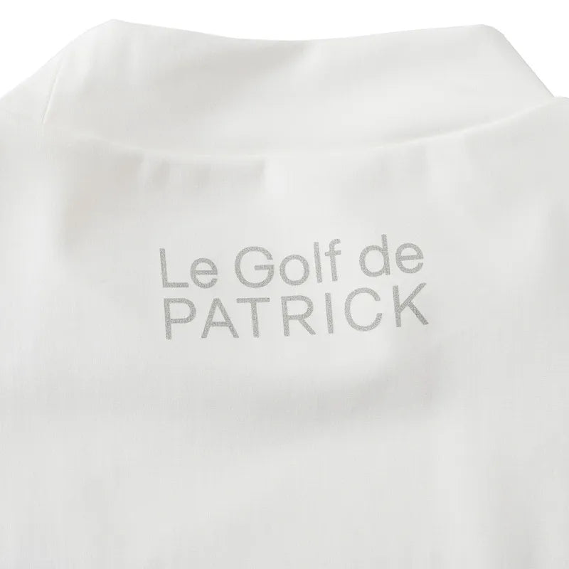 ゴルフ|メンズ|長袖ストレッチモックネック(WHT)