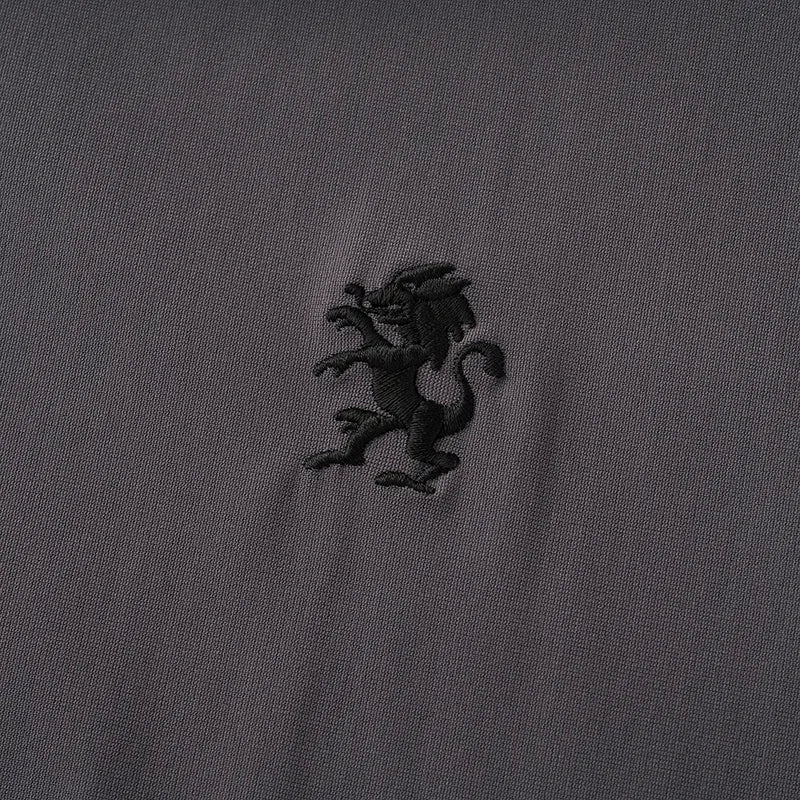 ゴルフ|メンズ|長袖ストレッチモックネック(D.GRY)