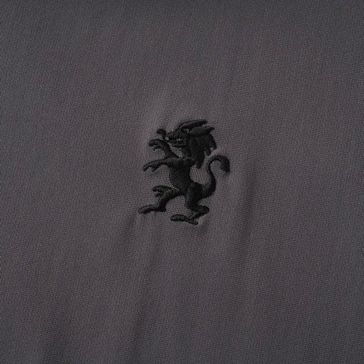 ゴルフ|メンズ|長袖ストレッチモックネック(D.GRY)