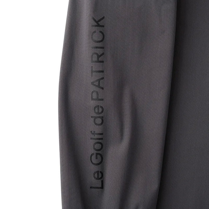 ゴルフ|メンズ|長袖ストレッチモックネック(D.GRY)