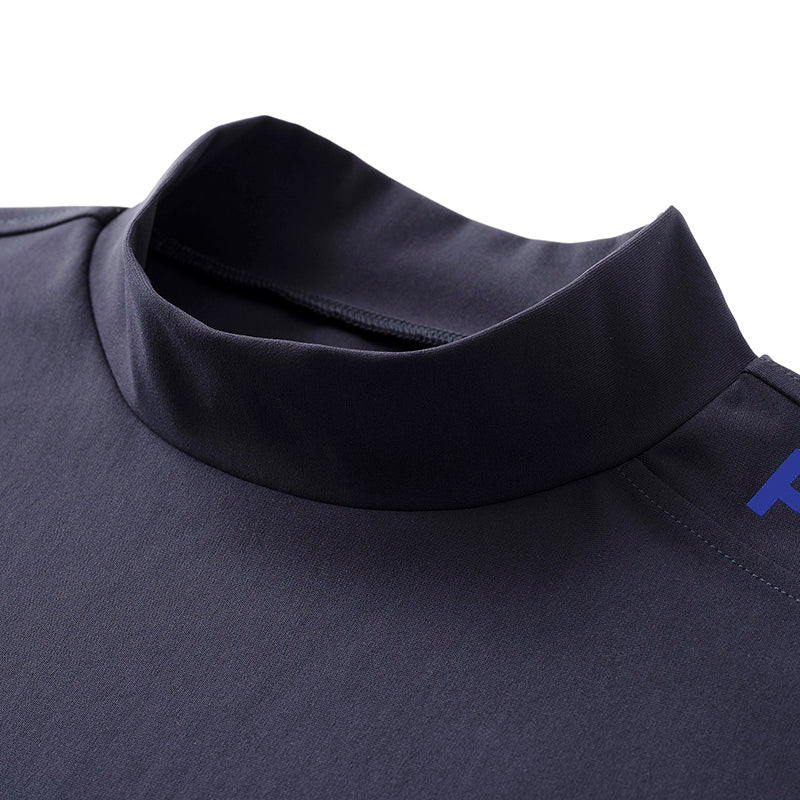 ゴルフ|メンズ|ストレッチモックネック(NVY)
