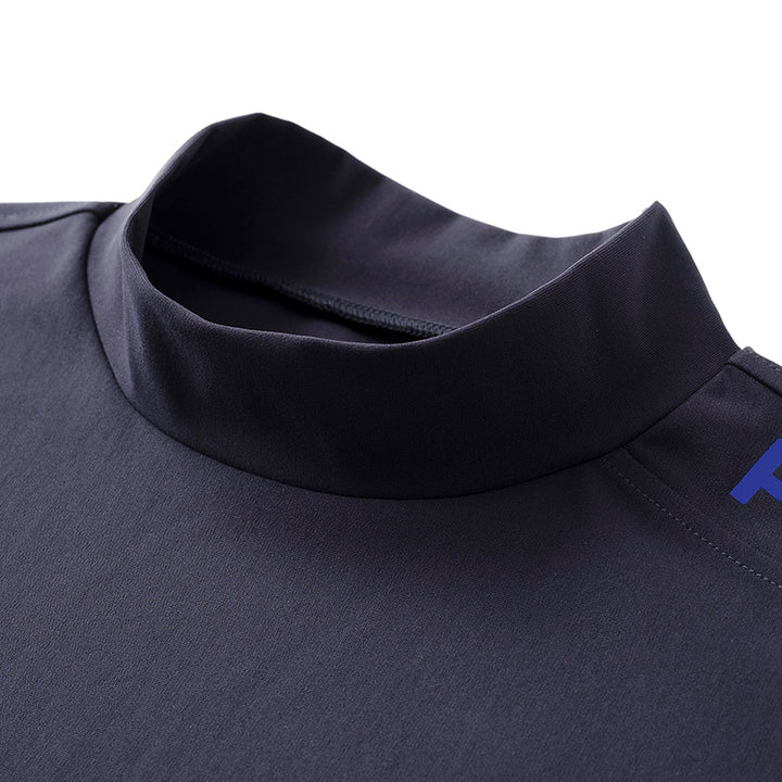 ゴルフ|メンズ|ストレッチモックネック(NVY)
