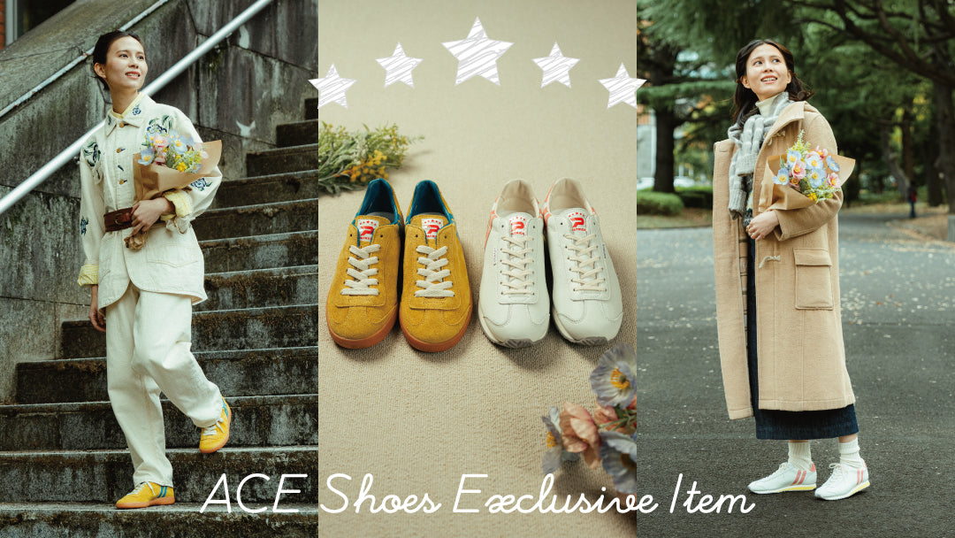 ACE SHOESとの限定モデルが登場。