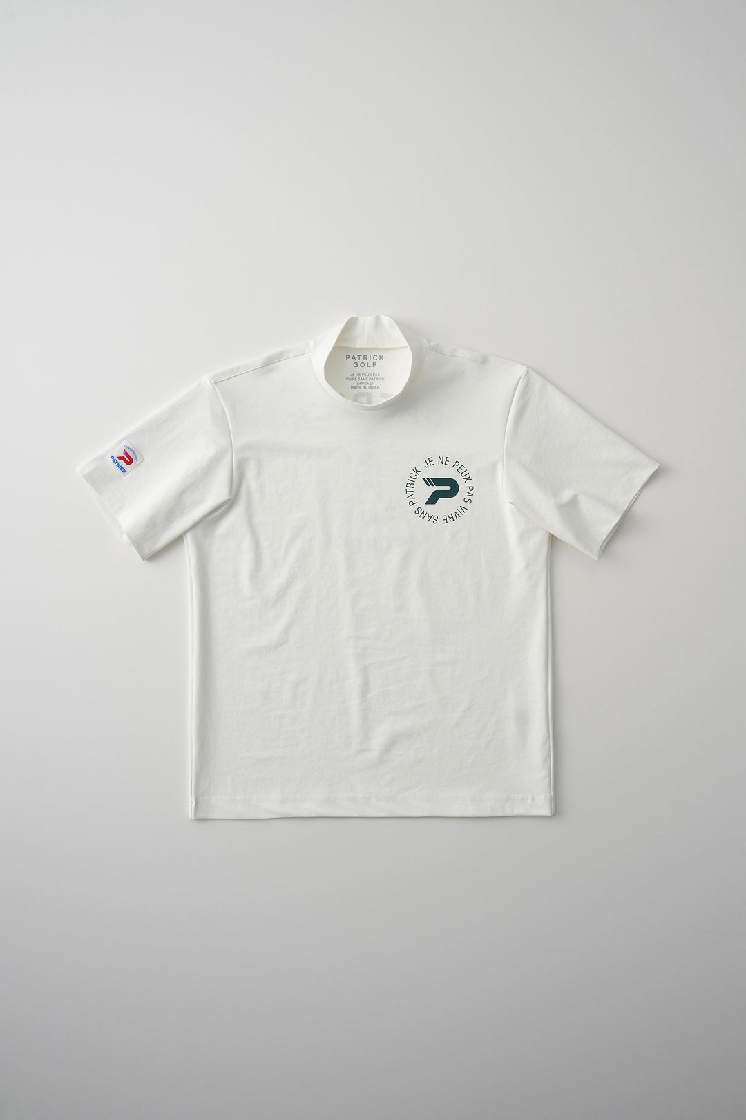 ゴルフ｜ユニセックス｜LPモックネック（WHT）