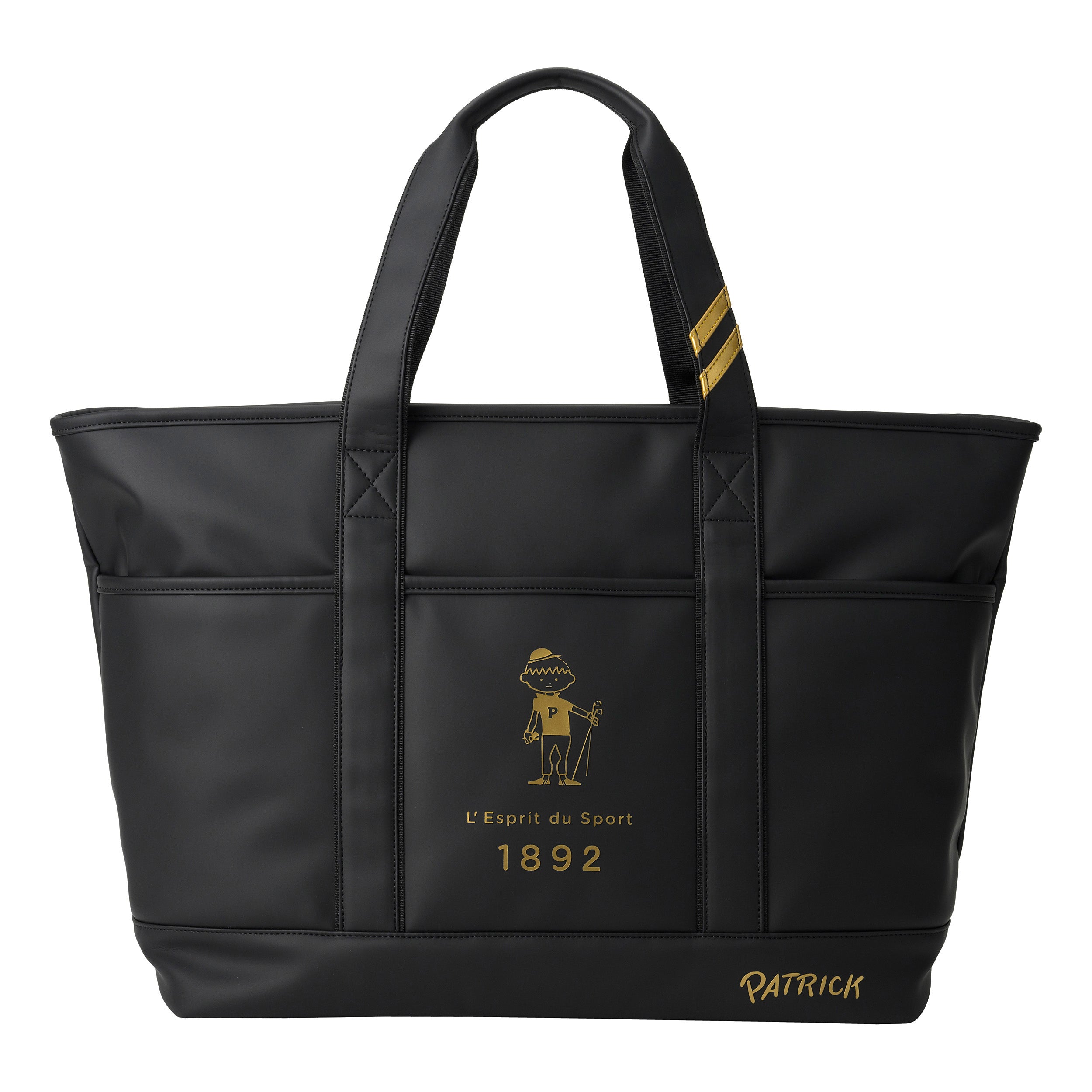 EPONゴルフ用トートバッグ ブラック ゴルフ｜トート｜TOTE P LX（BLK） – PATRICK｜パトリック公式
