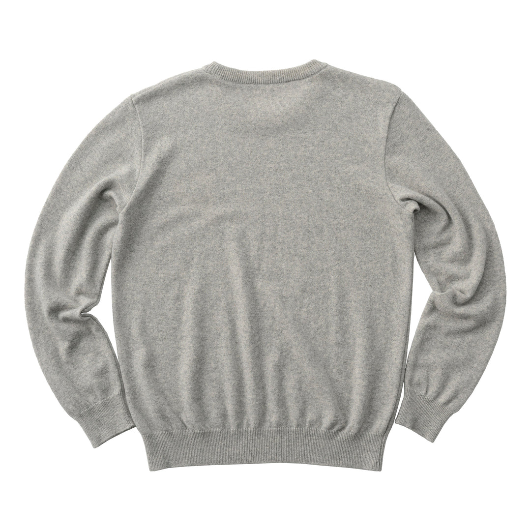 ゴルフ｜ユニセックス Pロゴウールニット（GRY）