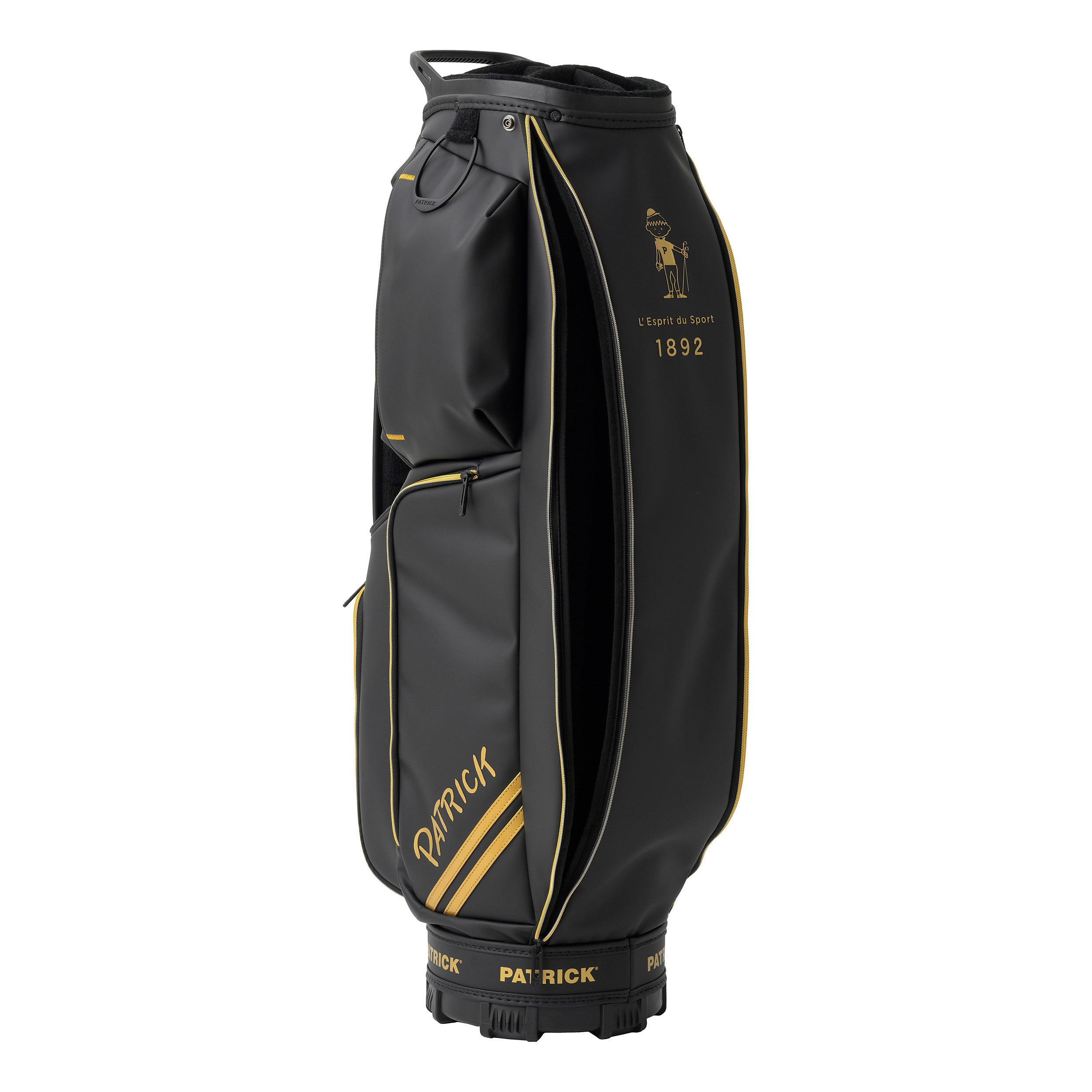ゴルフ｜キャディバッグ｜CADDIE BAG P LX（BLK） – PATRICK