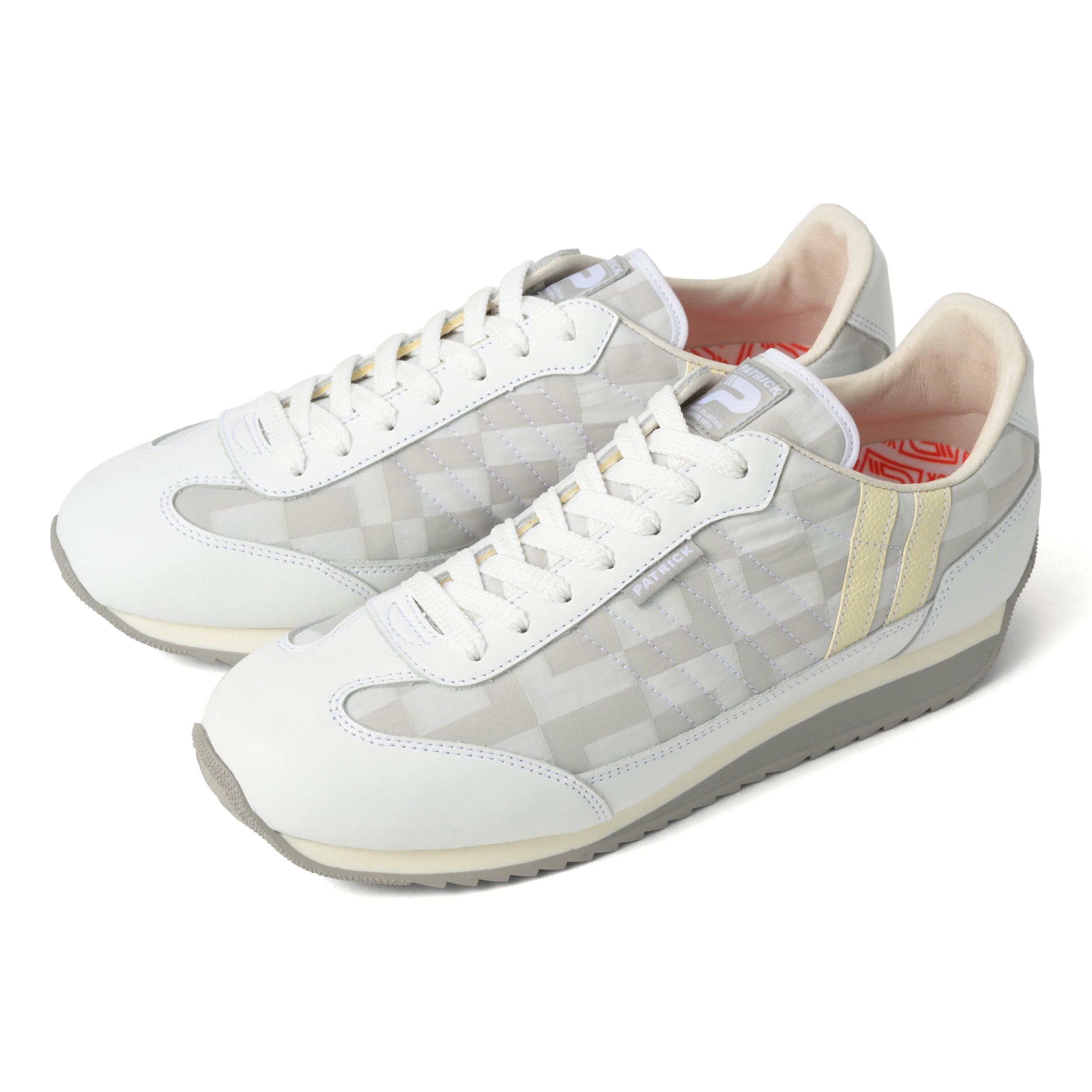 マラソン・モザイクジャカード｜MARATHON-MJ（WHT） – PATRICK