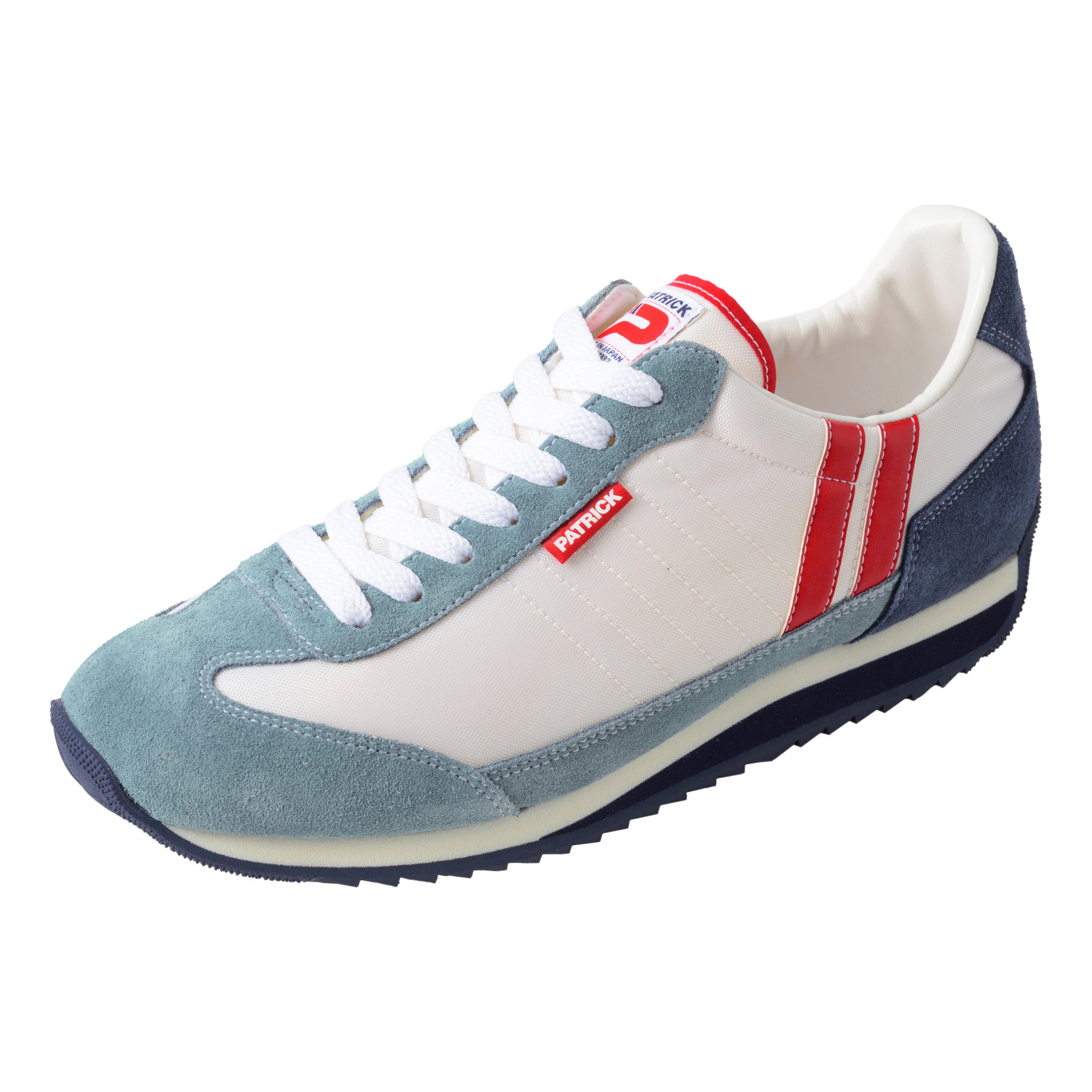 PATRICKパトリック　スニーカー MARATHON（WHT） size45 PATRICK MARATHON WHITE | THE SHOES STOCK