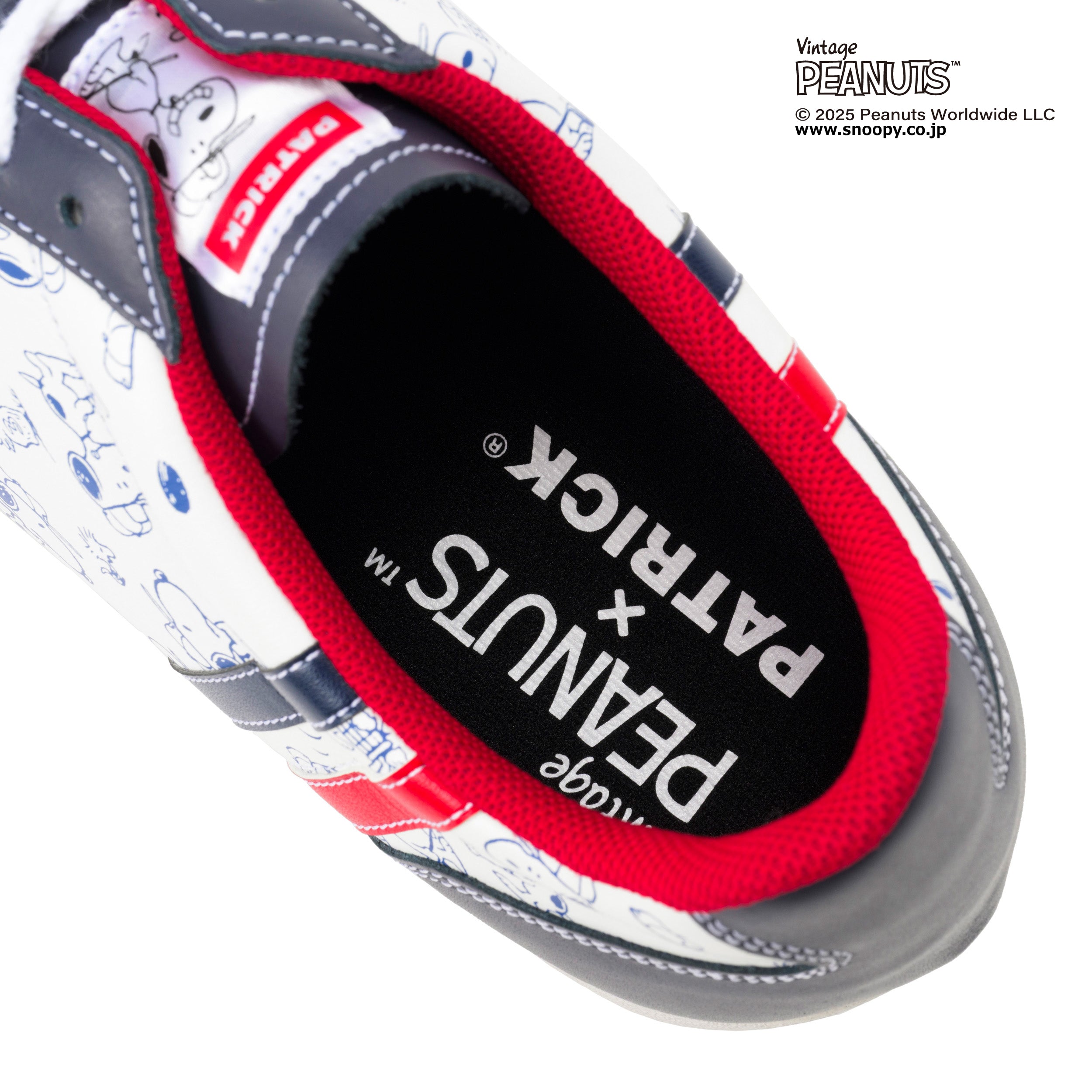 PATRICK スヌーピー パミールCP ゴルフシューズ スヌーピー×PATRICKの「ゴルフシューズ」が登場！おしゃれな足元