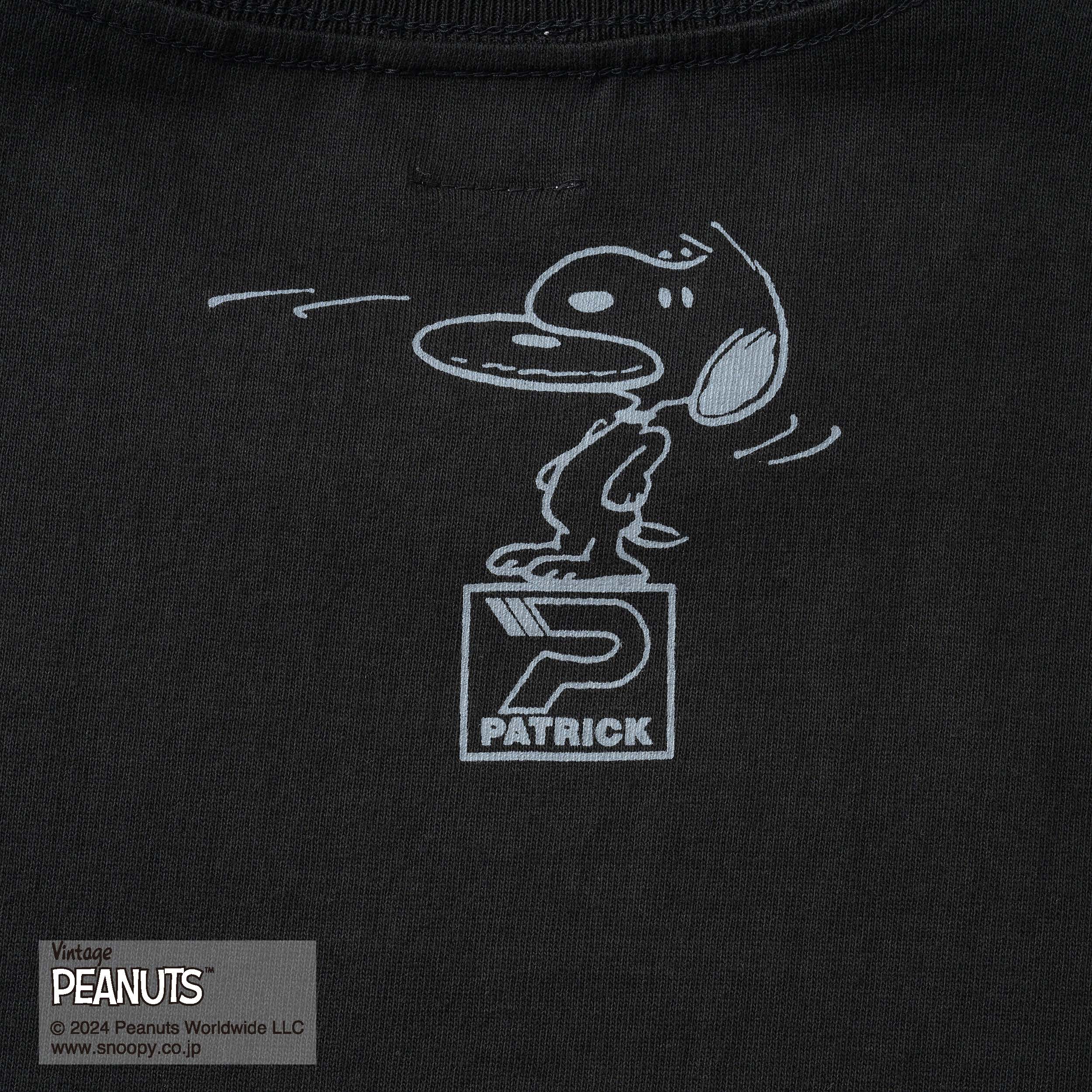 スヌーピー・ティーシャツ4｜SNOOPY-T4（BLK） – PATRICK｜パトリック