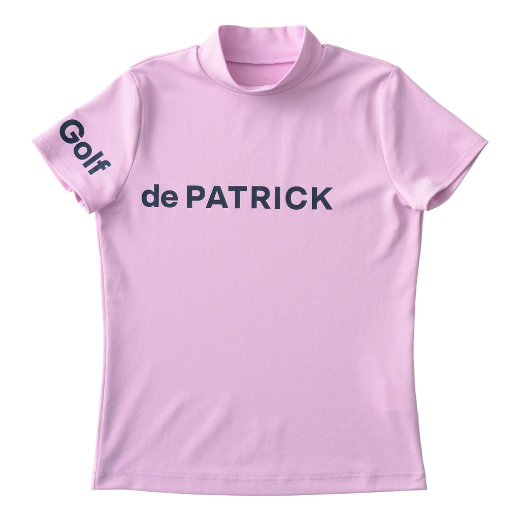 ゴルフ｜レディース｜ベアスムースロゴプリントモックネック（PNK