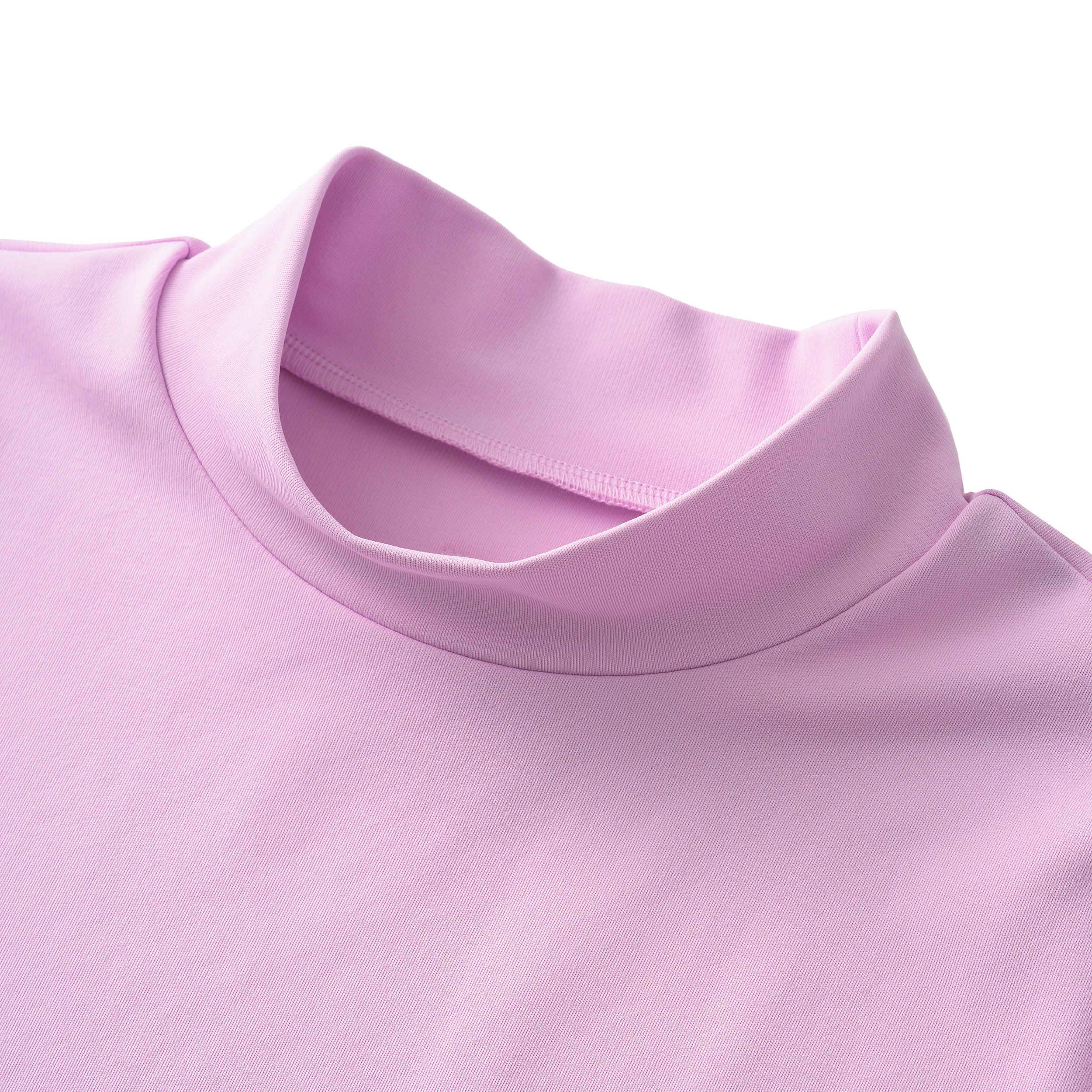 ゴルフ｜レディース｜ベアスムースロゴプリントモックネック（PNK