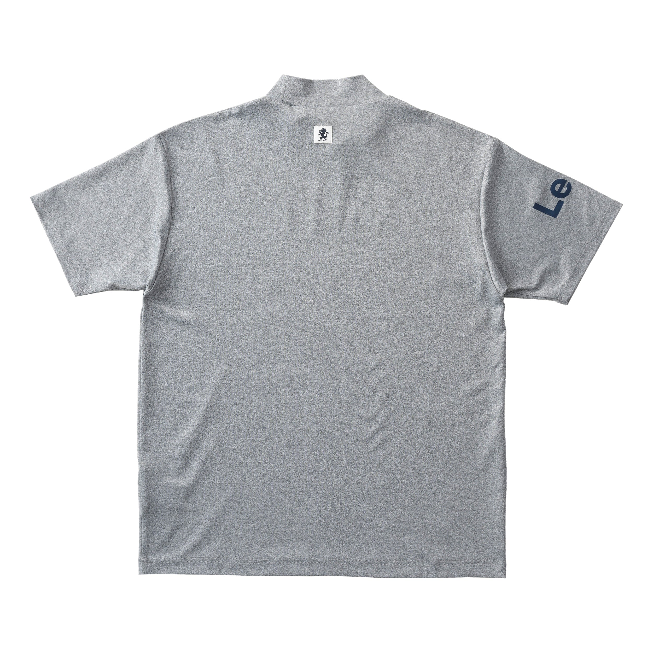 ゴルフ｜メンズ｜ベアスムースロゴプリントモックネック（GRY