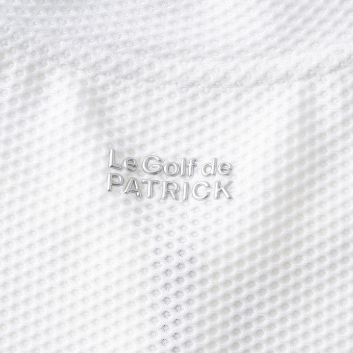 ゴルフ｜レディース｜プラスリッチメッシュブルゾン（WHT）