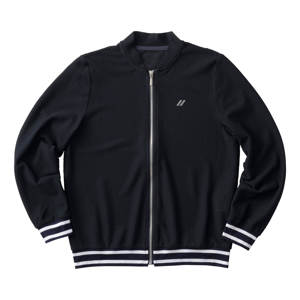 ゴルフ｜レディース｜プラスリッチメッシュブルゾン（NVY） – PATRICK