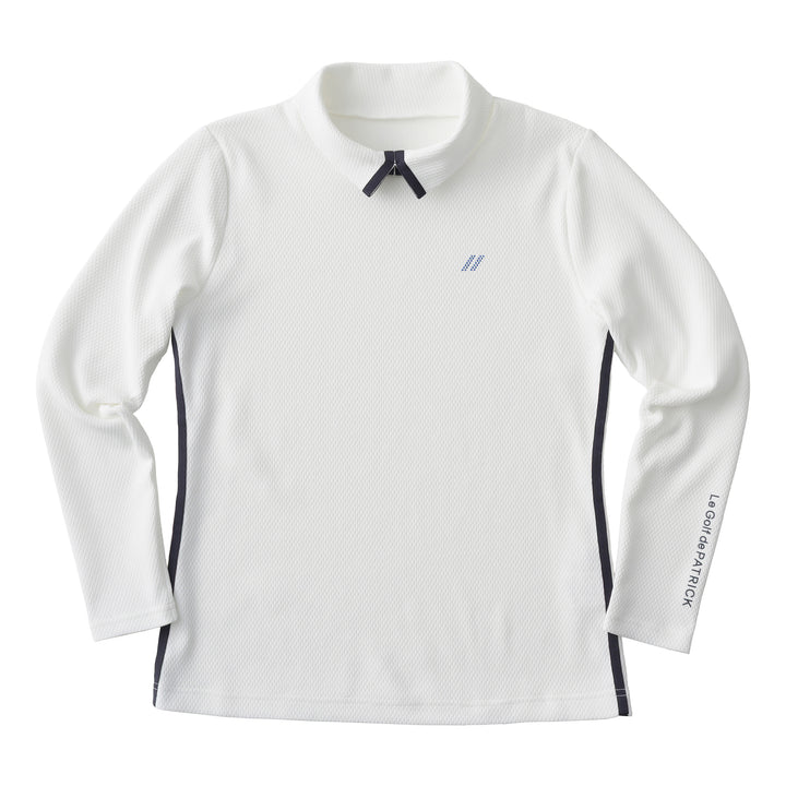 ゴルフ｜レディース｜ワッフルニットプルオーバー（IVORY）
