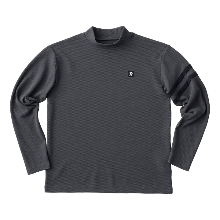 ゴルフ｜メンズ｜ワッフルニットプルオーバー（GRY）