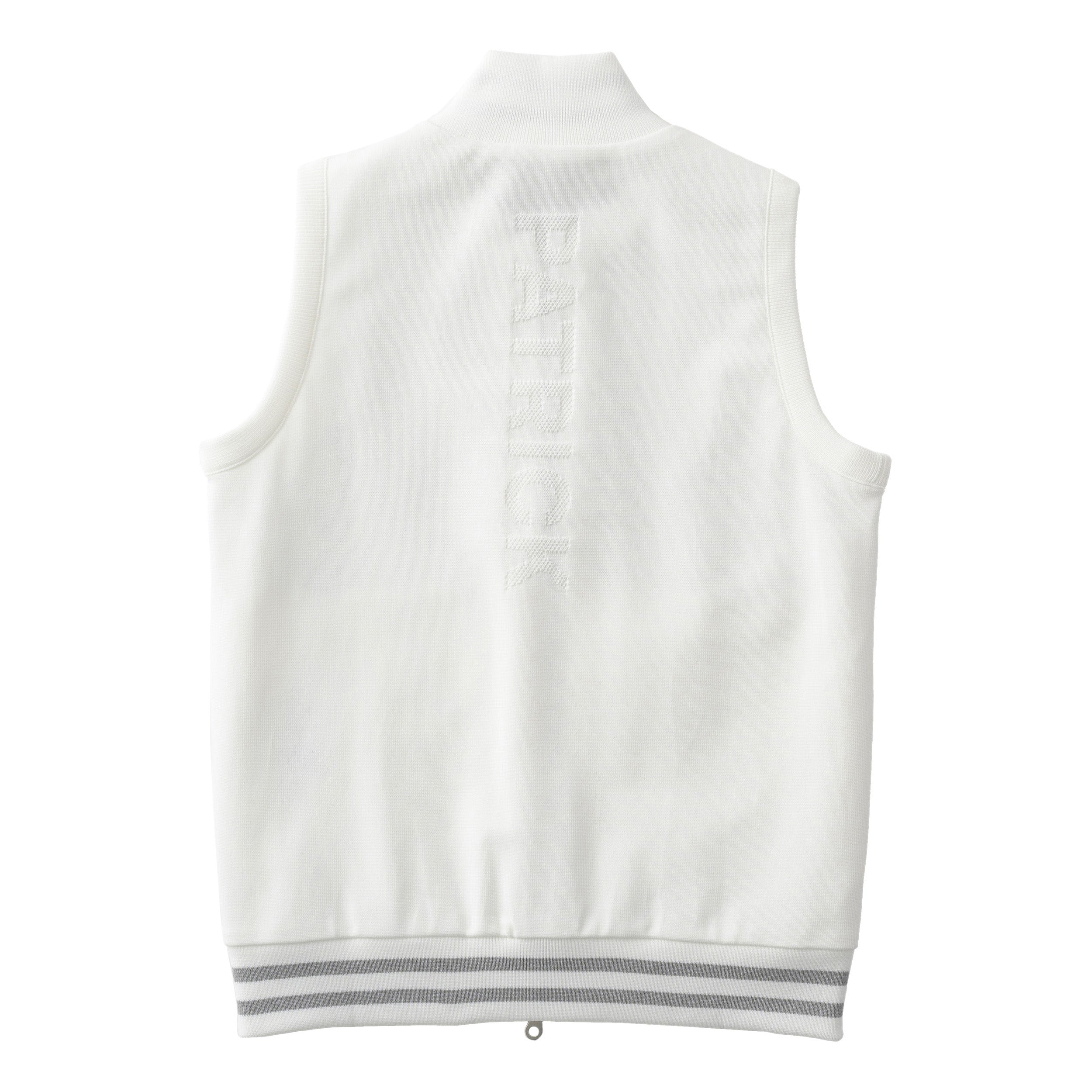 ゴルフ｜レディース｜ダンボールニットベスト（WH/GY） – PATRICK