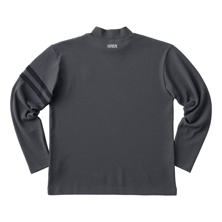 ゴルフ｜メンズ｜ワッフルニットプルオーバー（GRY）