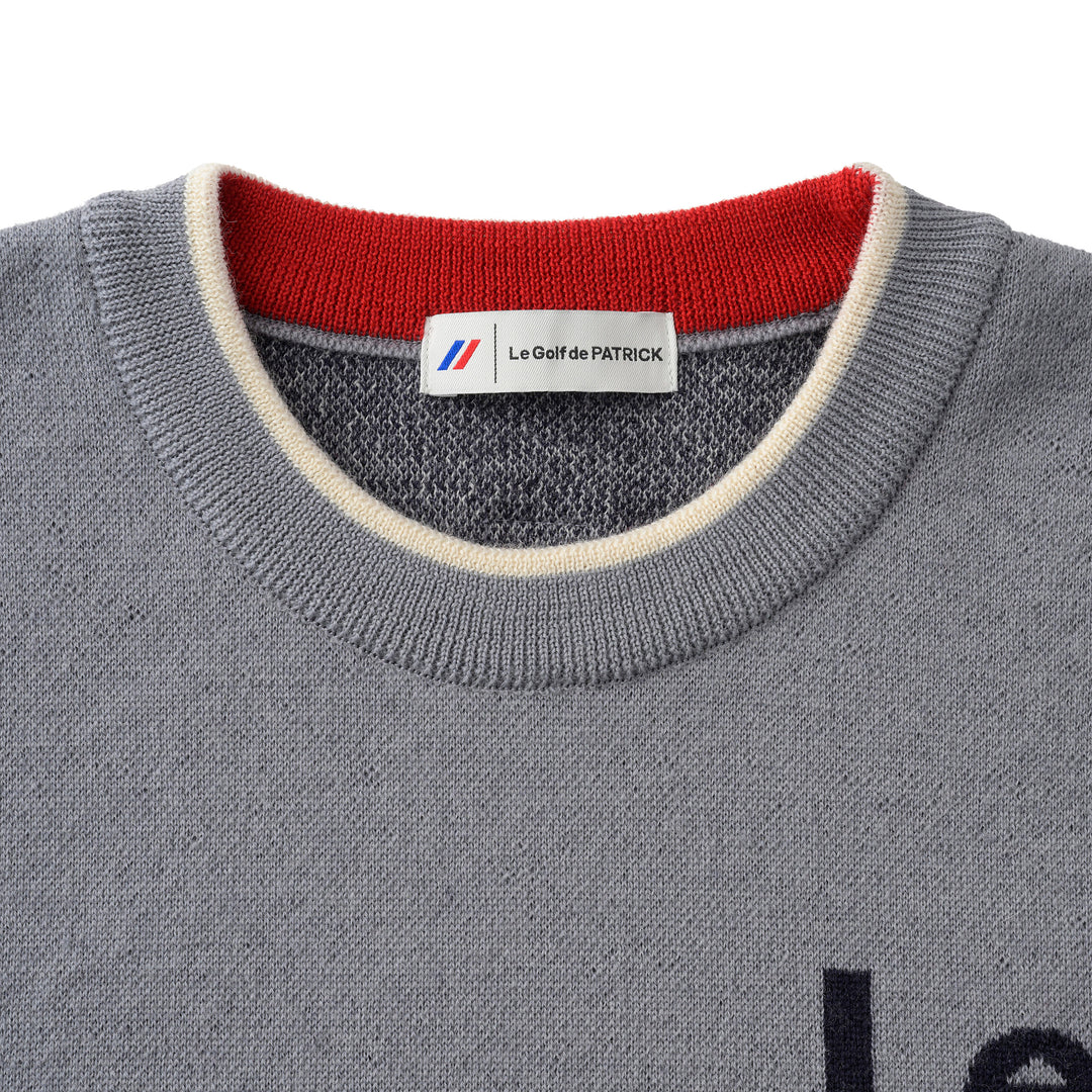 ゴルフ｜メンズ｜クルーネックニット（GRY） – PATRICK
