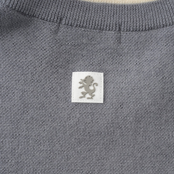 ゴルフ｜メンズ｜クルーネックニット（GRY）