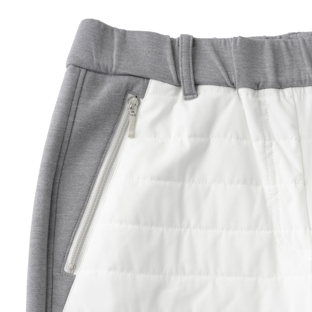 ゴルフ｜レディース キルトロングパンツ（GRY）